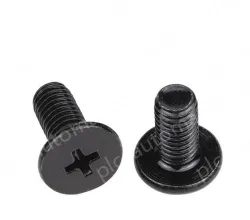 Carbon steel thin head screws M1.4*6*2.5